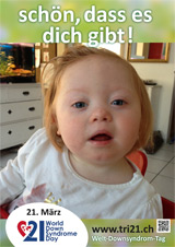 Poster zum Welt Down-Syndrom Tag 2016