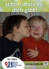 Poster zum Welt Down-Syndrom Tag 2016
