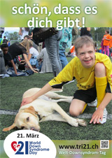 Poster zum Welt Down-Syndrom Tag 2016