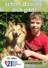 Poster zum Welt Down-Syndrom Tag 2016