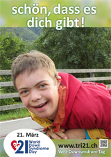 Poster zum Welt Down-Syndrom Tag 2016