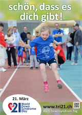 Poster zum Welt Down-Syndrom Tag 2016