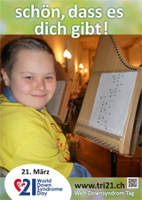 Poster zum Welt Down-Syndrom Tag 2016