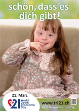 Poster zum Welt Down-Syndrom Tag 2016