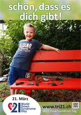 Poster zum Welt Down-Syndrom Tag 2016