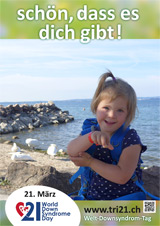 Poster zum Welt Down-Syndrom Tag 2016