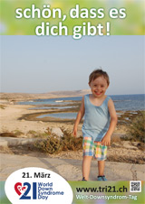 Poster zum Welt Down-Syndrom Tag 2016