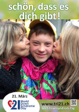 Poster zum Welt Down-Syndrom Tag 2016