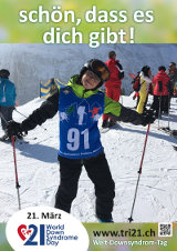 Poster zum Welt Down-Syndrom Tag 2016
