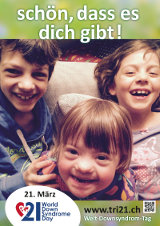 Poster zum Welt Down-Syndrom Tag 2016