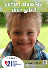 Poster zum Welt Down-Syndrom Tag 2016