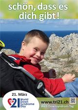 Poster zum Welt Down-Syndrom Tag 2016