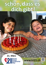 Poster zum Welt Down-Syndrom Tag 2016