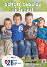 Poster zum Welt Down-Syndrom Tag 2016