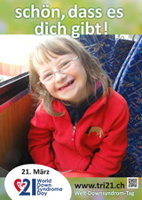 Poster zum Welt Down-Syndrom Tag 2016
