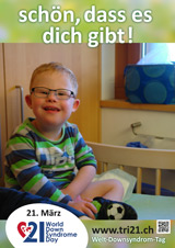 Poster zum Welt Down-Syndrom Tag 2016