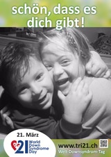 Poster zum Welt Down-Syndrom Tag 2016