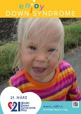 Poster zum Welt Down-Syndrom Tag 2016
