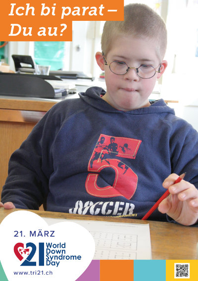 Plakataktion 2018 'Ich bi parat – Du au?'