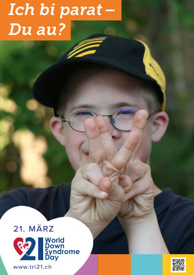 Plakataktion 2018 'Ich bi parat – Du au?'