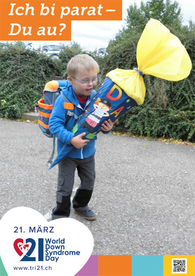 Plakataktion 2018 'Ich bi parat – Du au?'