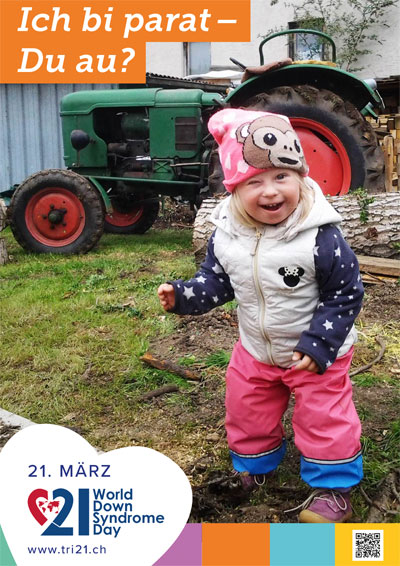 Plakataktion 2018 'Ich bi parat – Du au?'