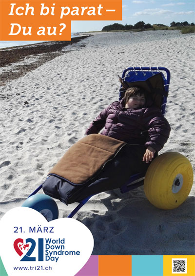 Plakataktion 2018 'Ich bi parat – Du au?'