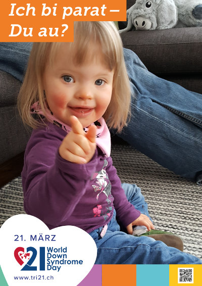 Plakataktion 2018 'Ich bi parat – Du au?'