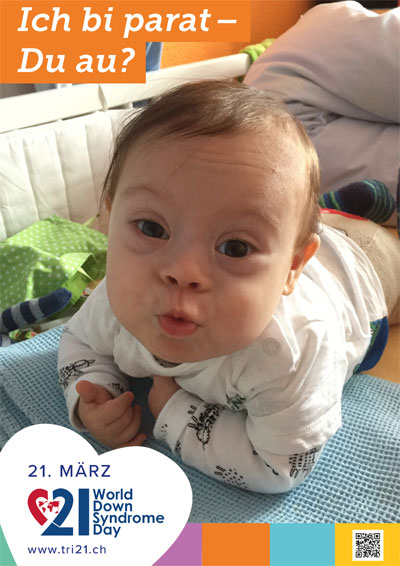 Plakataktion 2018 'Ich bi parat – Du au?'