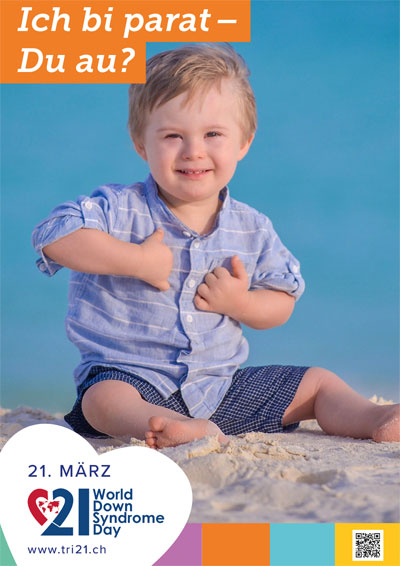 Plakataktion 2018 'Ich bi parat – Du au?'