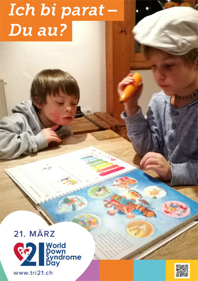 Plakataktion 2018 'Ich bi parat – Du au?'