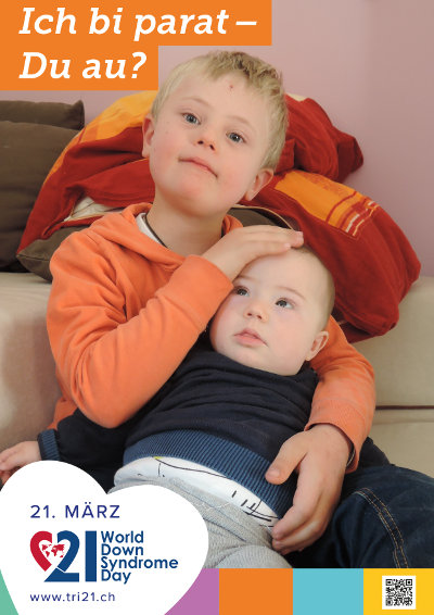 Plakataktion 2018 'Ich bi parat – Du au?'