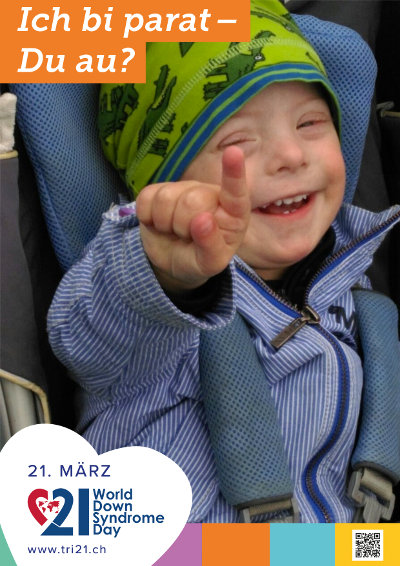 Plakataktion 2018 'Ich bi parat – Du au?'