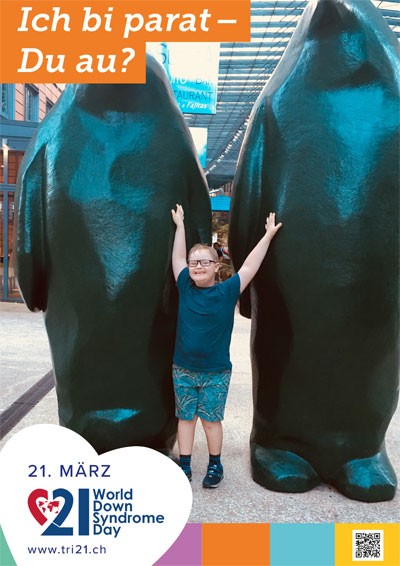 Plakataktion 2018 'Ich bi parat – Du au?'