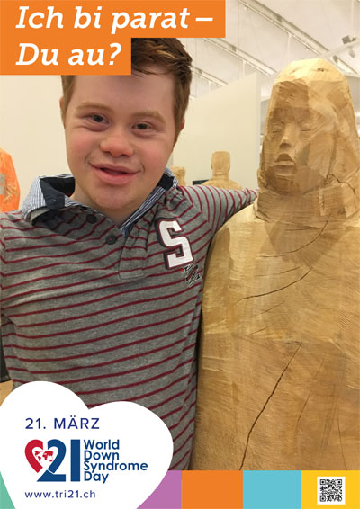 Plakataktion 2018 'Ich bi parat – Du au?'