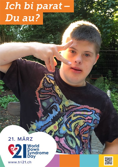 Plakataktion 2018 'Ich bi parat – Du au?'