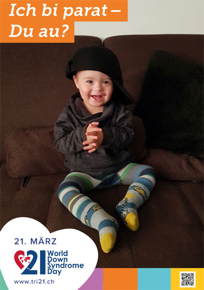 Plakataktion 2018 'Ich bi parat – Du au?'