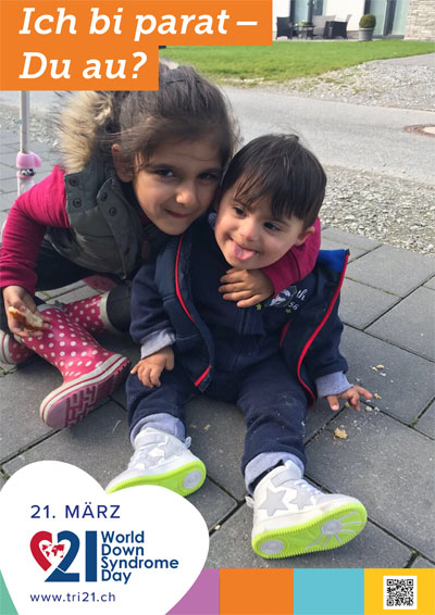 Plakataktion 2018 'Ich bi parat – Du au?'