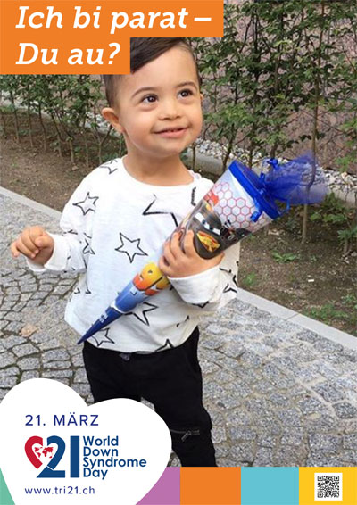 Plakataktion 2018 'Ich bi parat – Du au?'