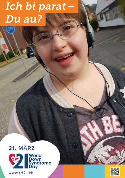Plakataktion 2018 'Ich bi parat – Du au?'
