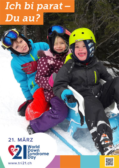 Plakataktion 2018 'Ich bi parat – Du au?'