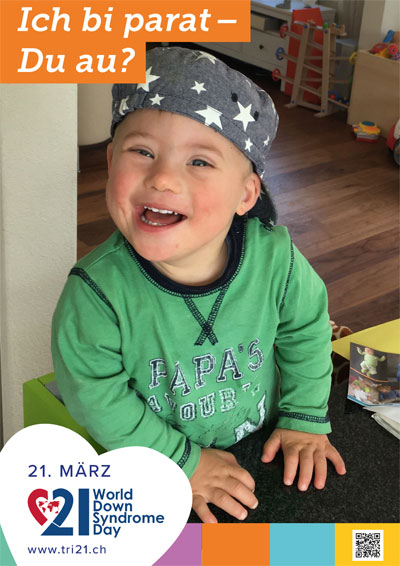 Plakataktion 2018 'Ich bi parat – Du au?'