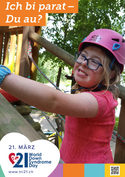 Plakataktion 2018 'Ich bi parat – Du au?'