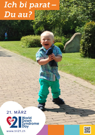 Plakataktion 2018 'Ich bi parat – Du au?'