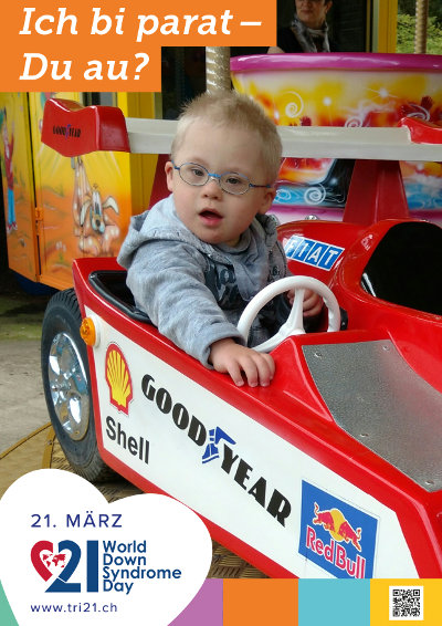 Plakataktion 2018 'Ich bi parat – Du au?'