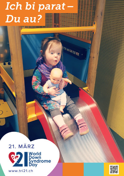 Plakataktion 2018 'Ich bi parat – Du au?'