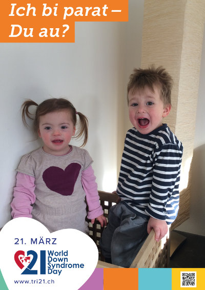 Plakataktion 2018 'Ich bi parat – Du au?'