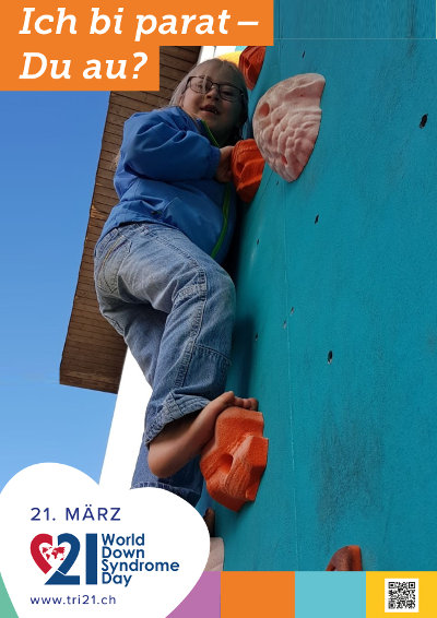 Plakataktion 2018 'Ich bi parat – Du au?'