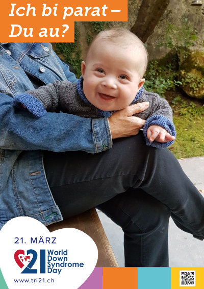 Plakataktion 2018 'Ich bi parat – Du au?'