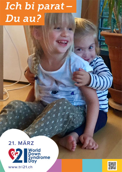 Plakataktion 2018 'Ich bi parat – Du au?'